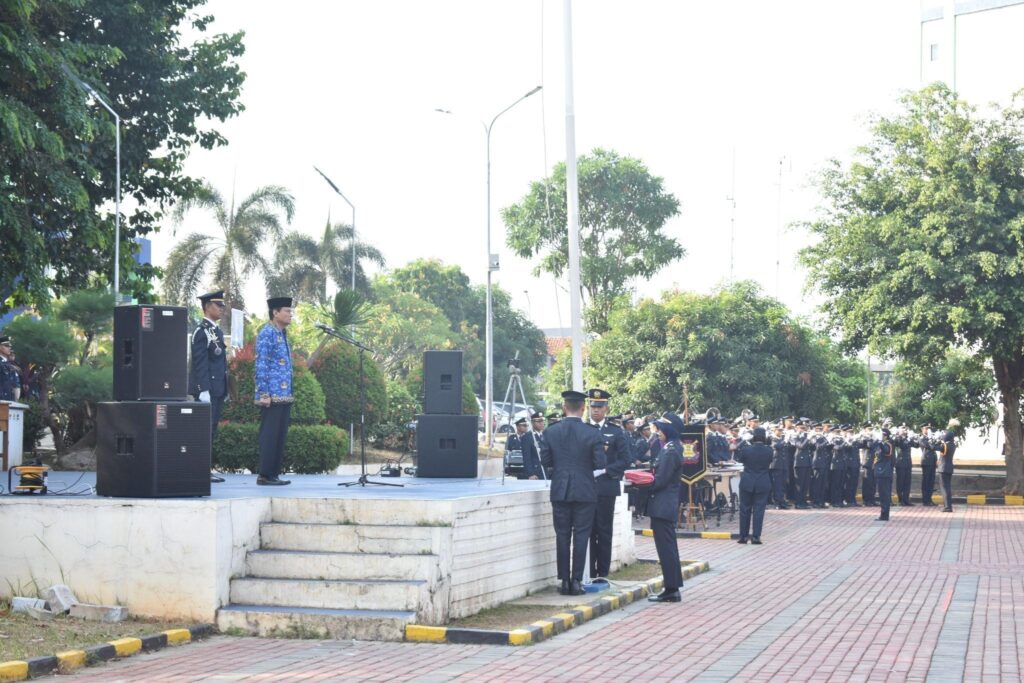 STMKG GELAR UPACARA PERINGATAN SUMPAH PEMUDA DAN KENAIKAN TINGKAT: KOKOHKAN IDENTITAS TARUNA, BERSAMA MEMBANGUN INDONESIA