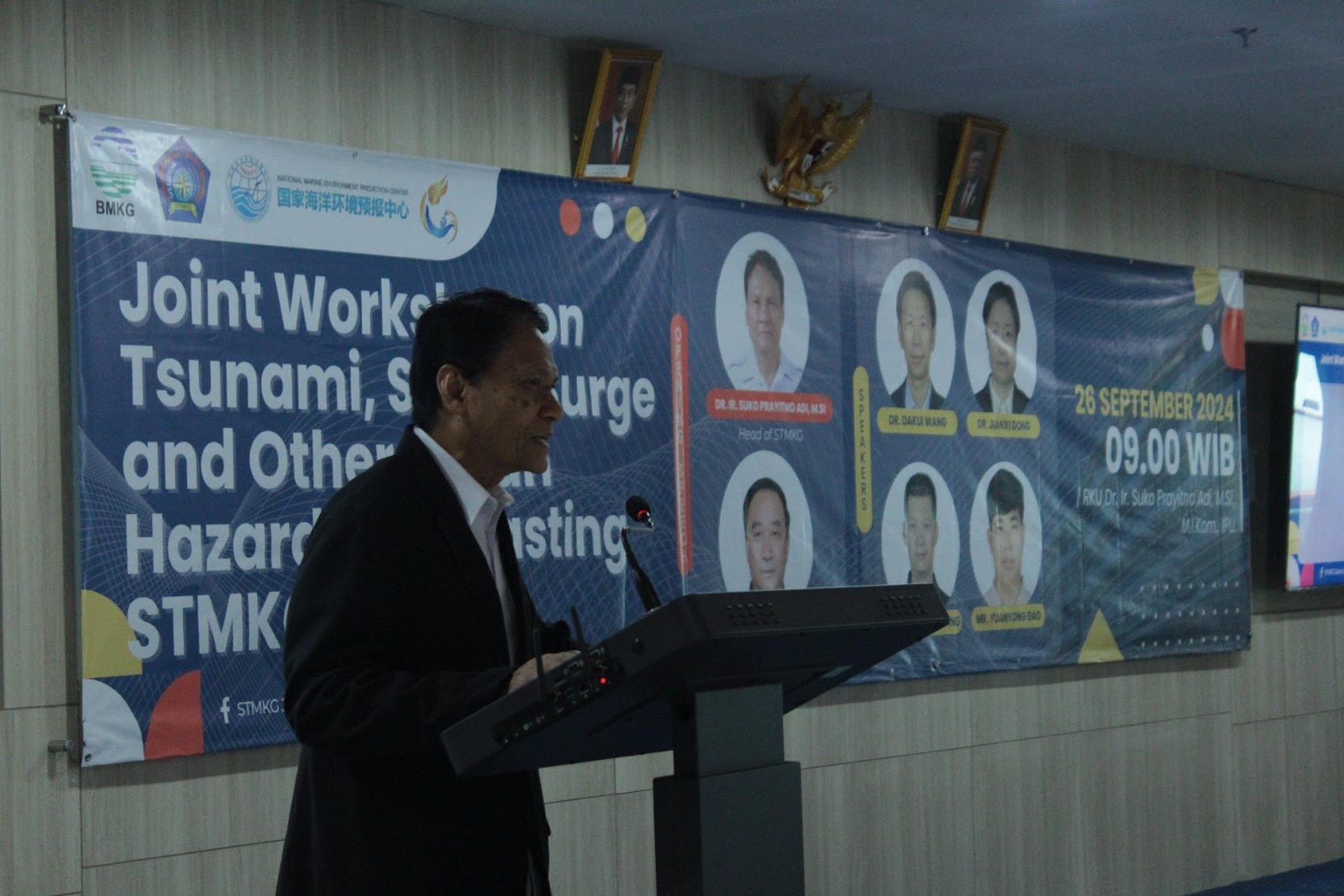 TINGKATKAN SISTEM PRAKIRAAN BENCANA KELAUTAN, STMKG GELAR  TRAINING JOINT WORKSHOP ON TSUNAMI, STORM SURGE, AND OTHER OCEAN HAZARDS FORECASTING