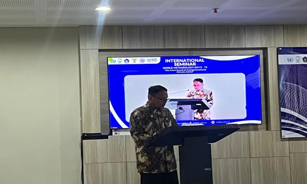 PERINGATI HARI METEOROLOGI KE-74, STMKG GELAR SEMINAR INTERNASIONAL GARDA TERDEPAN AKSI IKLIM ANTAR GENERASI