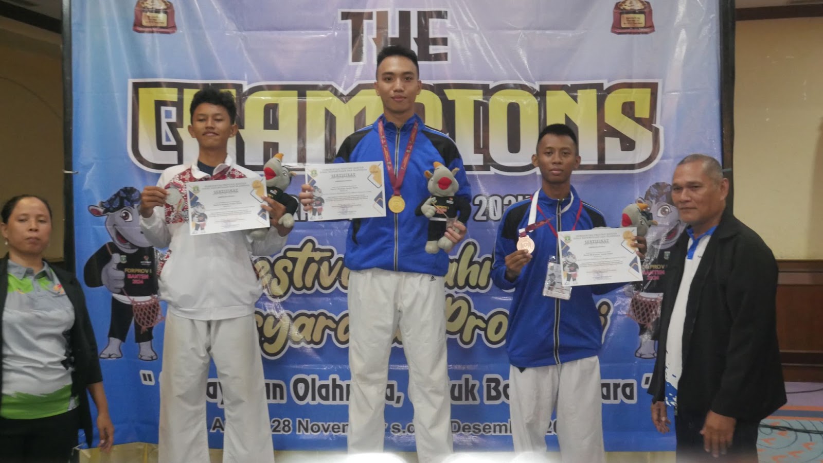 STMKG DULANG PRESTASI PERLOMBAAN KARATE TINGKAT PROVINSI DALAM FORPROV BANTEN 2024